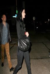 Krysten Ritter Night Out Style - Out for Dinner in Los Angeles - April 2014