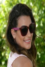 Lea Michele - LACOSTE Beautiful Desert Pool Party at Coachella - April 2014