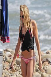 LeAnn Rimes Bikini Candids - Beach in California - April 2014