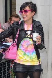 Lily Allen - BBC Radio 2 Studios in London - April 2014