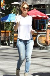 Maria Menounos in Jeans - Out in Los Angeles - April 2014