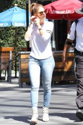 Maria Menounos in Jeans - Out in Los Angeles - April 2014