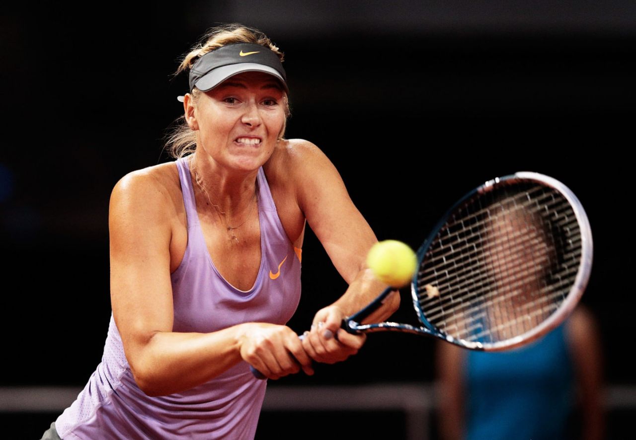 Maria Sharapova - Porsche Tennis Grand Prix 2014 in Stuttgart, Germany ...