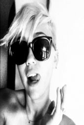 Miley Cyrus – Social Media Photos – March 2014 Collection
