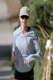 Naomi Watts Goes for a Morning Run - April 2014