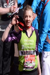 Natalie Dormer - Virgin Money London Marathon - April 2014