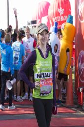 Natalie Dormer - Virgin Money London Marathon - April 2014