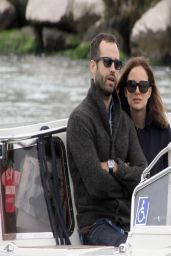 Natalie Portman and Benjamin Millepied in Italy - Venice, April 2014
