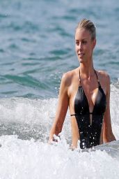 Paige Butcher in Swimsuit - Beach in Hawaii - April 2014