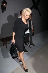 Pamela Anderson - Leaving Crossroads in West Hollywood - April 2014