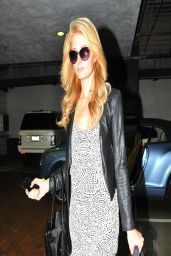 Paris Hilton - Leaving a Hair Salon - April 2014