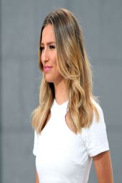 Renee Bargh On The Set of 
