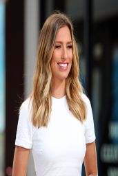 Renee Bargh On The Set of 