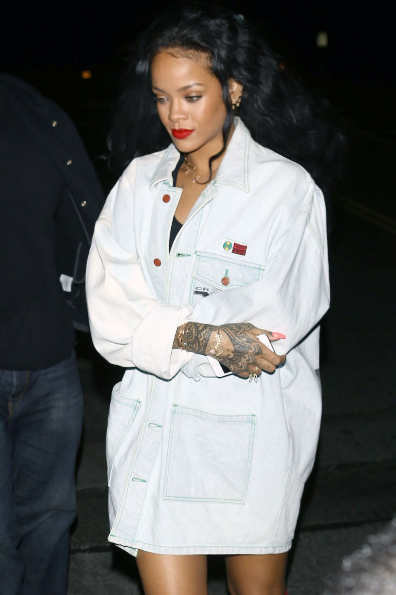 Rihanna Night Out Style - Arrives at Giorgio Baldi Restaurant in Santa ...