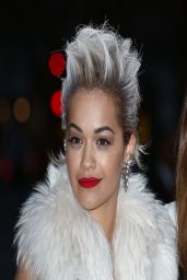 Rita Ora - The Glamour of Italian Fashion Exhibition in London - April 2014