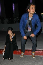 Selena Gomez and Orlando Bloom Outside LA Forum - April 2014