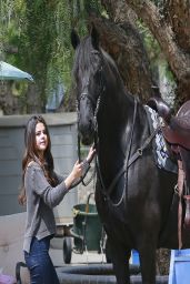 Selena Gomez - Horseback Riding - April 2014