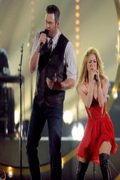 Shakira in KristianAadnevik Dress - 2014 Academy Of Country Music Awards in Las Vegas