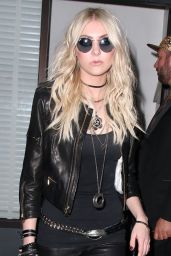 Taylor Momsen Night Out Style - Leaving Warwick Nightclub in Hollywood