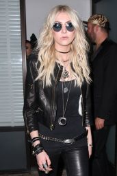 Taylor Momsen Night Out Style - Leaving Warwick Nightclub in Hollywood