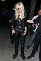Taylor Momsen Night Out Style - Leaving Warwick Nightclub in Hollywood ...