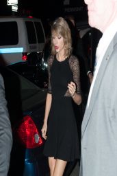 Taylor Swift - Arrives at the SNL Studios - April 2014