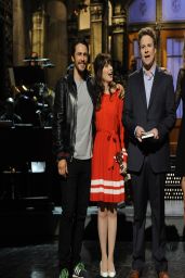 Taylor Swift, James Franco, Zooey Deschanel & Seth Rogen - Saturday Night Live - April 2014