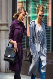 Taylor Swift & Karlie Kloss - Out in New York