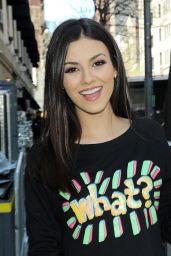 Victoria Justice at 2014 Upfront Event in New York City