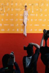 Zhang Ziyi Wearing Elie Saab Jumpsuit - 2014 Beijing International Film Festival