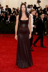 Adriana Lima Wearing Givenchy Couture Dress - 2014 Met Gala