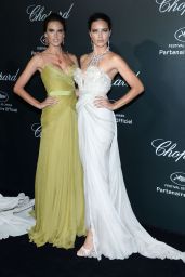 Alessandra Ambrosio & Adriana Lima – Chopard Backstage Party – 2014 Cannes Film Festival