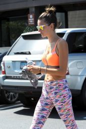 Alessandra Ambrosio Gym Style - Brentwood, May 2014
