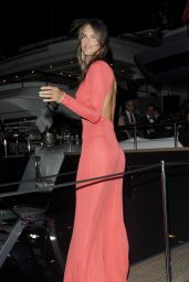Alessandra Ambrosio - Roberto Cavalli Yacht Party - Cannes, May 2014