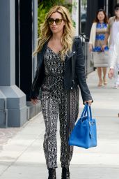 Ashley Tisdale Cool and Casual Style - Out in West Hollywood - May 2014