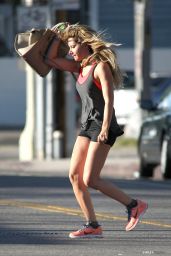 Ashley Tisdale - Leggy, Out in LA - April 2014