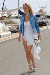 Bar Refaeli in France - Out in Antibes - May 2014