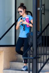 Brenda Song - Leaving the Gym in Studio City - May 2014