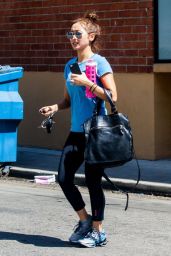 Brenda Song - Leaving the Gym in Studio City - May 2014