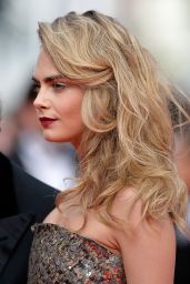 Cara Delevingne in Chanel Couture Short Dress - 