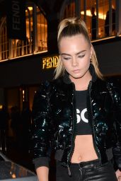 Cara Delevingne in London - Fendi Launch After Party - May 2014