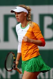 Caroline Wozniacki - 2014 French Open at Roland Garros - Day 3