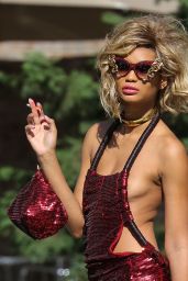 Chanel Iman - Photoshoot in New York City - May 2014