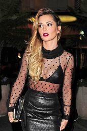Cheryl Cole Night Out Style - Cosy Box Club in Cannes - May 2014