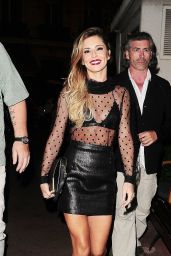 Cheryl Cole Night Out Style - Cosy Box Club in Cannes - May 2014