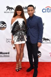 Chrissy Teigen Wearing Fyodor Golan Dress - 2014 Billboard Music Awards in Las Vegas