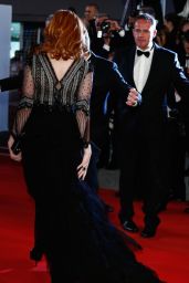 Christina Hendricks Wearing Alberta Ferretti Gown - 