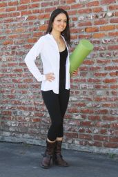 Danica McKellar in Tights at DWTS Rehearsal in LA - May 2014