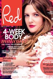 Drew Barrymore - Red Magazine (UK) June 2014 Cover