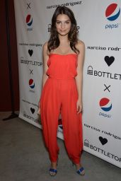 Emily Ratajkowski – Narciso Rodriguez Bottletop Collection Pepsi Launch in New York City